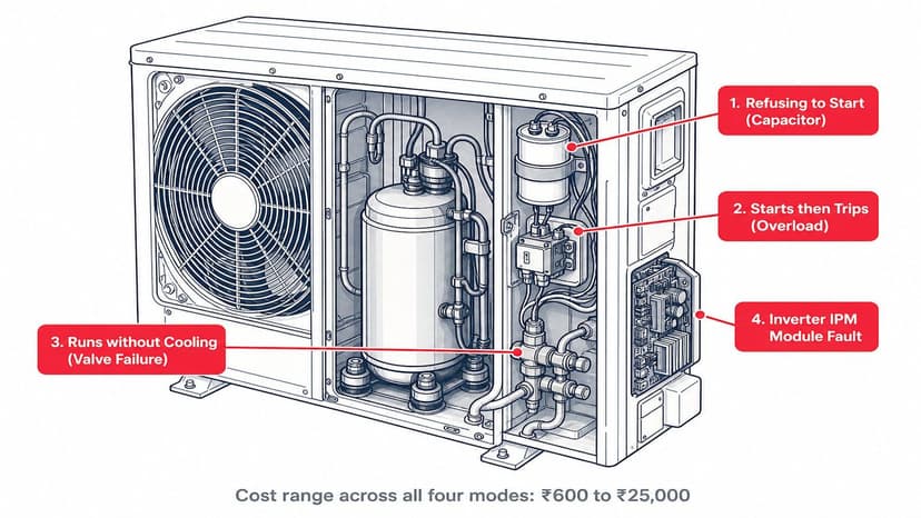 AC Fault Diagnosis Manual India 2026 | Owner Hub