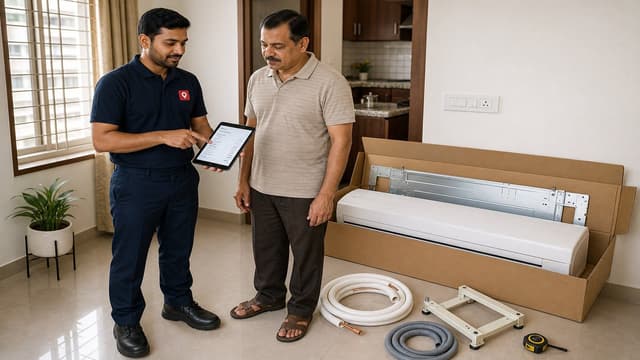 AC Installation Cost India 2026 | Materials and Labour