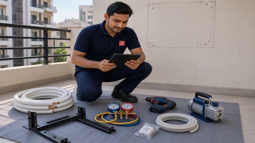 AC Installation Cost India 2026 | Materials and Labour